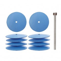 PULIDORES ELASTICOS SILICONA LENTE 22mm (10 unidades)