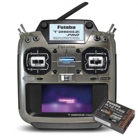 EMISORA FUTABA 26SZ-PRO CON RECEPTOR 7214SB