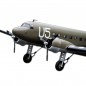 AVION DOUGLAS DC-3 VQ MODEL (Envergadura 1800mm) AVION DOUGLAS DC-3 VQ MODEL (Envergadura 1800mm)