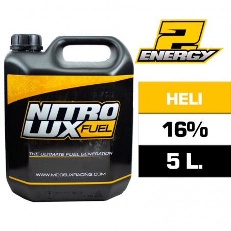 COMBUSTIBLE NITROLUX ENERGY2 V2 HELI 3D 16% (5 Litros)