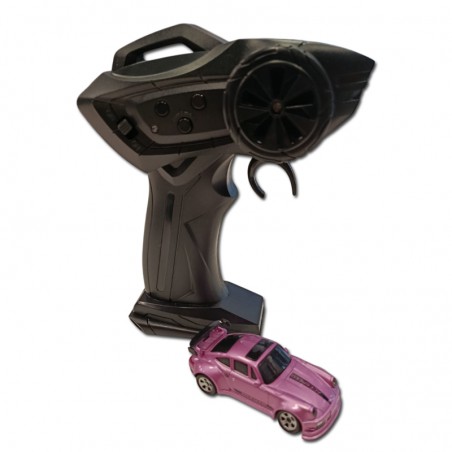COCHE 1/64 DRIFT RC CAR ROSA