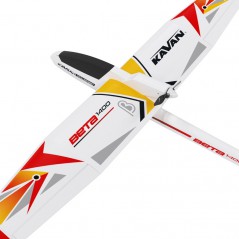 AVION BETA 1400 ARF ROJO KAVAN (Envergadura 1400mm)