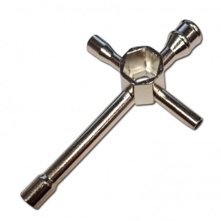 LLAVE BUJIA Y RUEDA (8, 9, 10, 12 y 17mm)