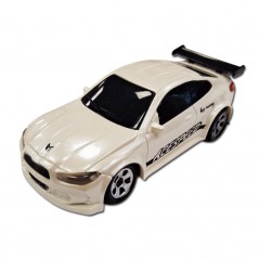 COCHE ELECTRICO 1/64 DRIFT RC CAR BLANCO