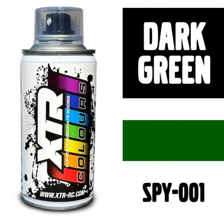 SPRAY CARROCERIA LEXAN XTR VERDE OSCURO 150ml