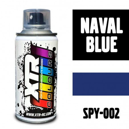 SPRAY CARROCERIA LEXAN XTR AZUL NAVAL 150ml