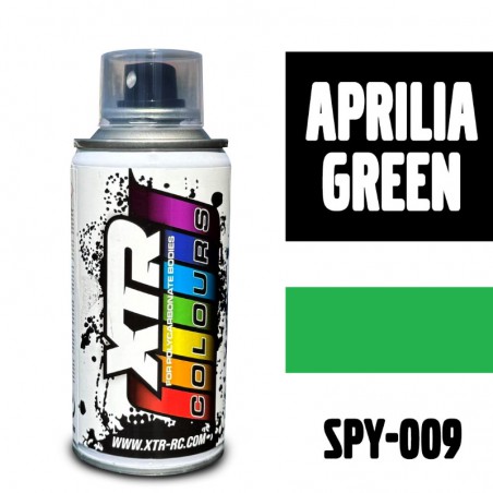 SPRAY CARROCERIA LEXAN XTR VERDE APRILIA 150ml