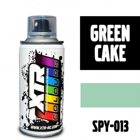 SPRAY CARROCERIA LEXAN XTR VERDE PASTEL 150ml
