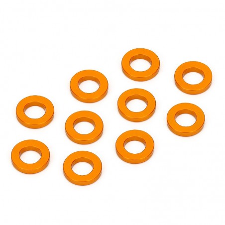 ARANDELA 3X6X0.5mm NARANJA XTR (10 unidades)
