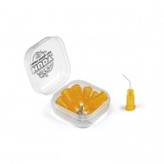 CANULA RIGIDA 0.3mm CURVADA HUDY (10 unidades)