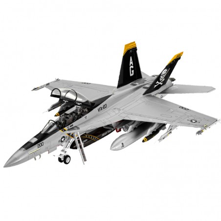 AVION F-18 SUPER HORNET REVELL 1/72 (Con pinturas, pegamento y pincel)