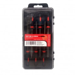 SET DE 6 LIMAS PARA MADERA DISMOER (Longitud 140mm)