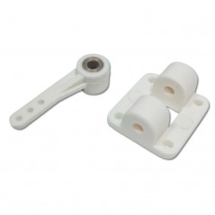 BRAZO DE MANDO CON SOPORTE CON BRAZO 30mm (Para eje 4mm)