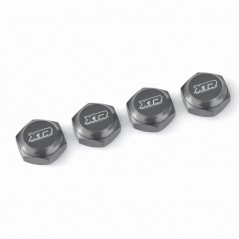 TUERCA DE FRENO M4 ALUMINIO GRIS XTR