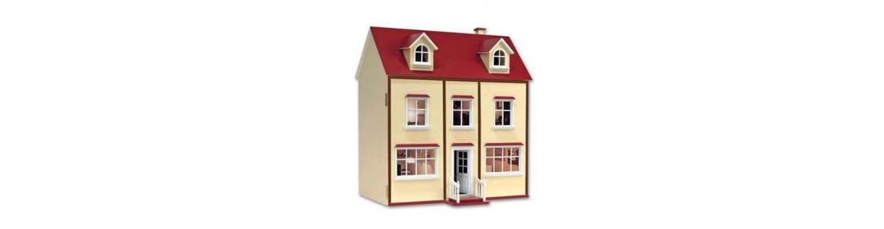 Kit De Construcción De Maquetas Para Casas De Muñecas En Min