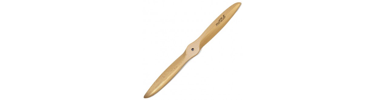 Wooden 2-blades
