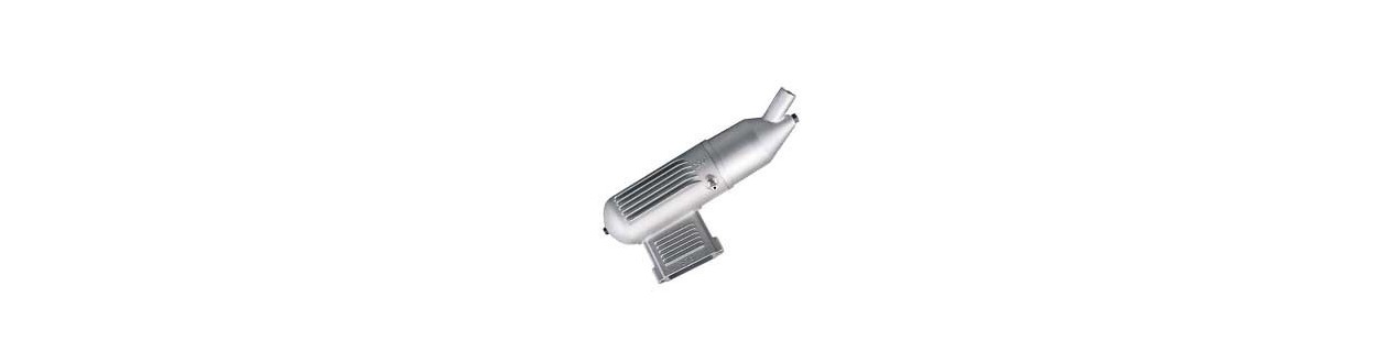 Muffler for Glow engine for planes