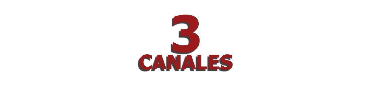 3 canales